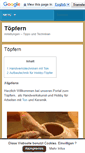 Mobile Screenshot of anleitung-zum-toepfern.de